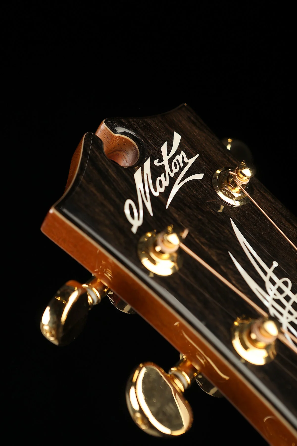 Maton EM100 Messiah 'AAA Spruce / Indian Rosewood' Acoustic Electric Guitar - Image 15