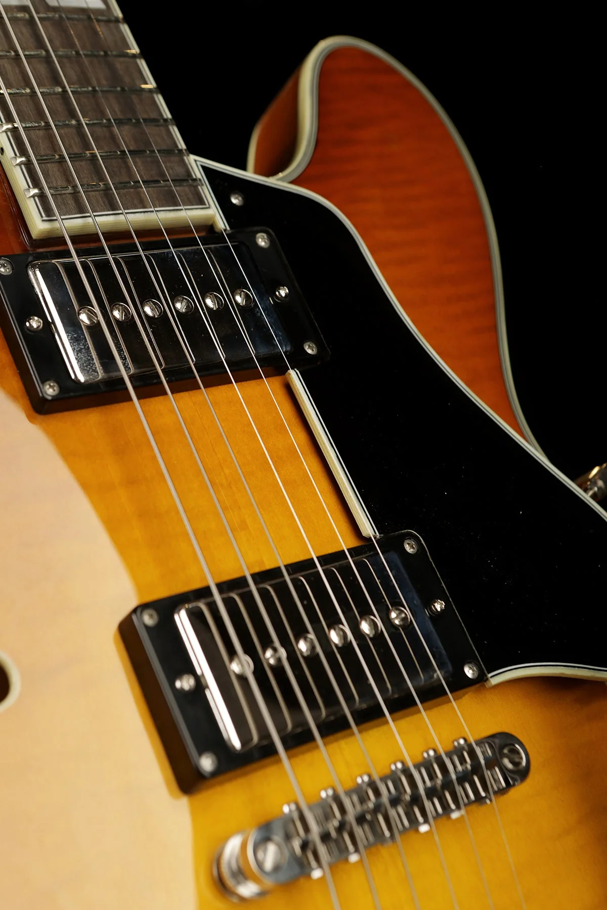 Eastman T486B-GB 'Gold Burst' Electric guitar - Image 4