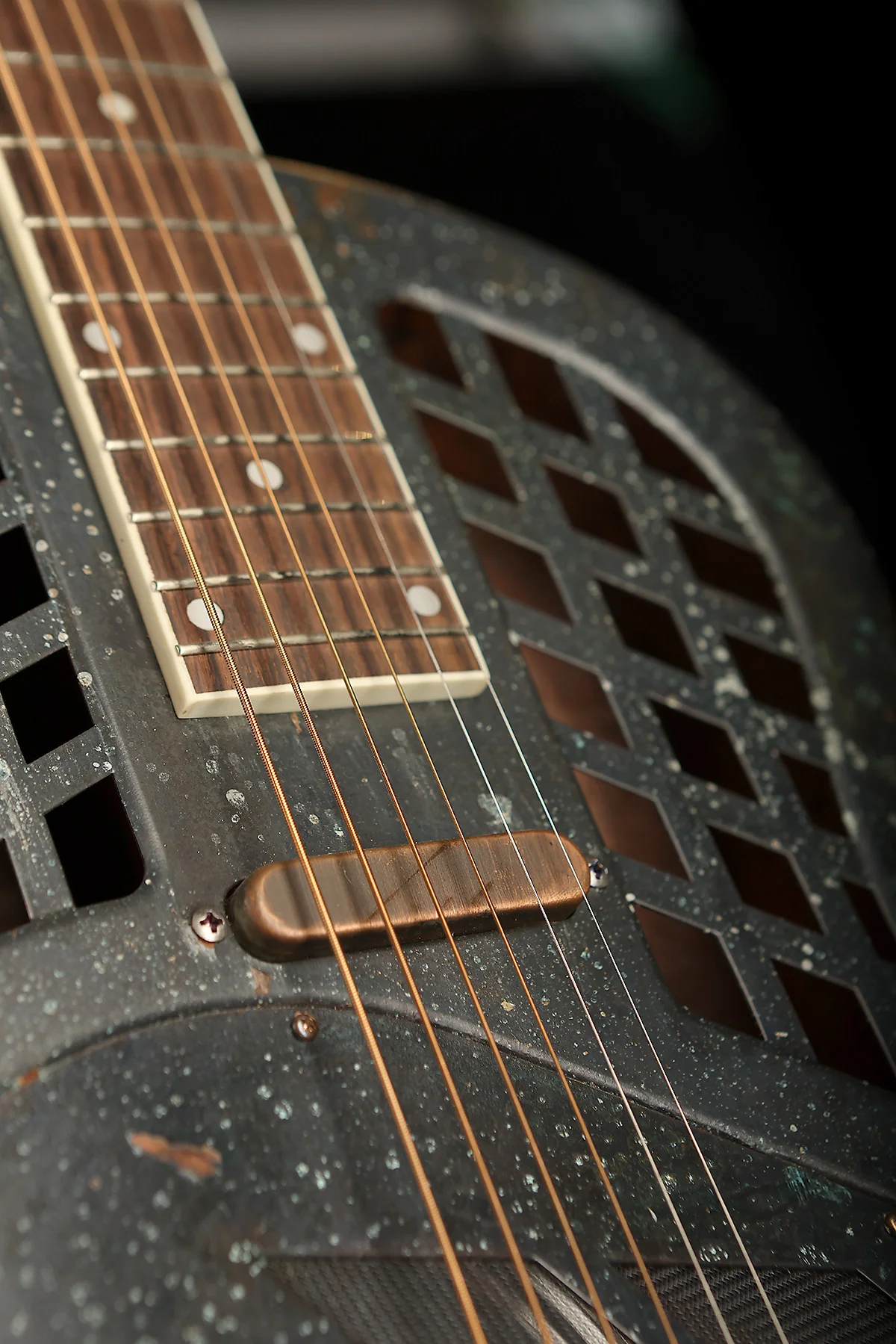 Bourbon Street Tricone 'Matte Copper' Resonator Guitar - Image 5