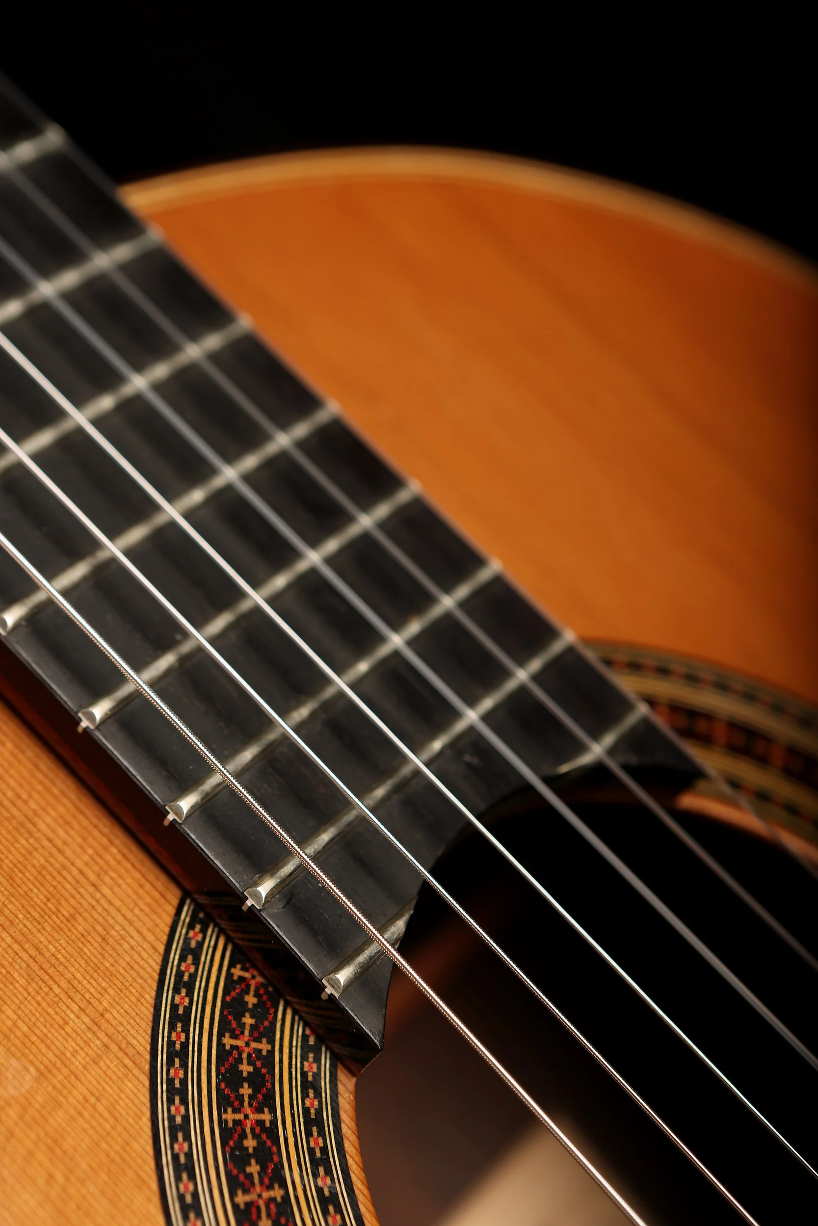 Carson-Crickmore Handmade Classical Guitar 'Cedar / Indian Rosewood' Preowned 1997 - Image 7