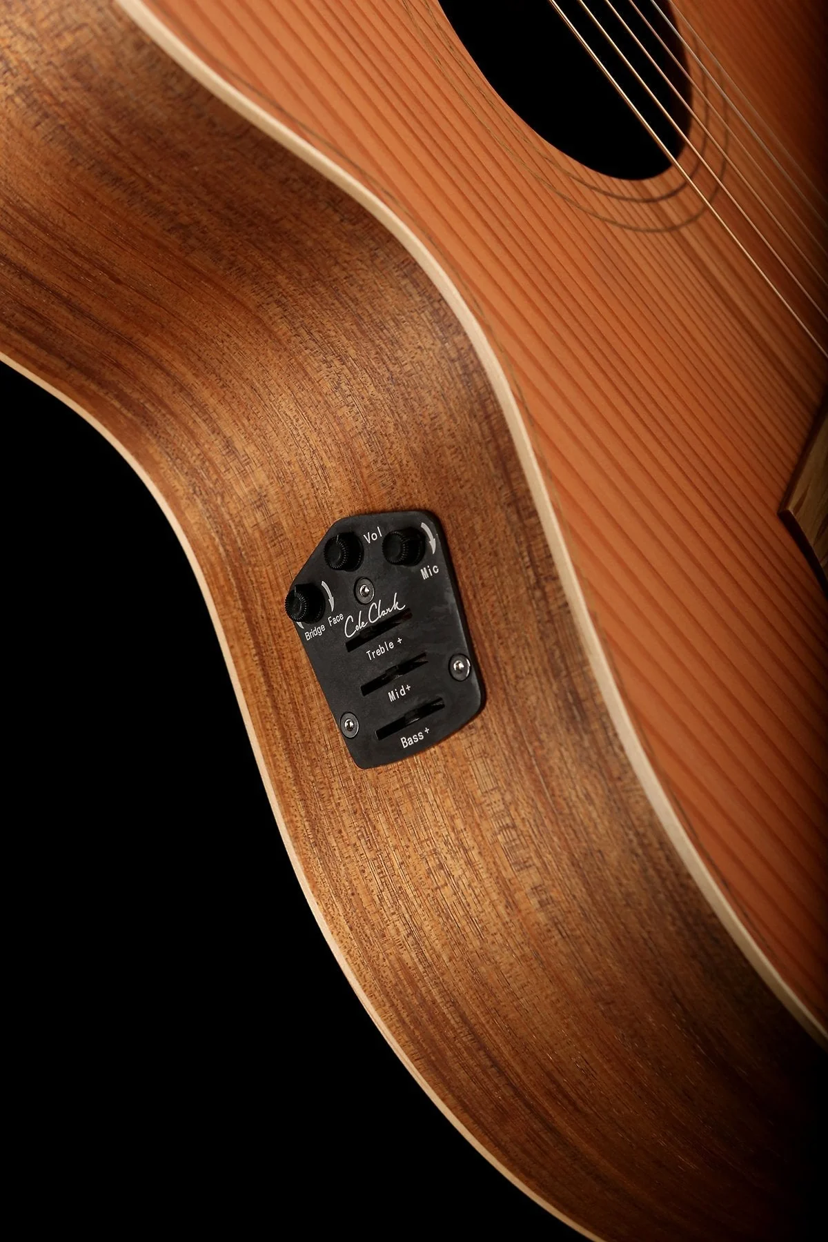 Cole Clark 'Angel' AN2EC RDBL Redwood / Blackwood Acoustic Electric Guitar - Image 6