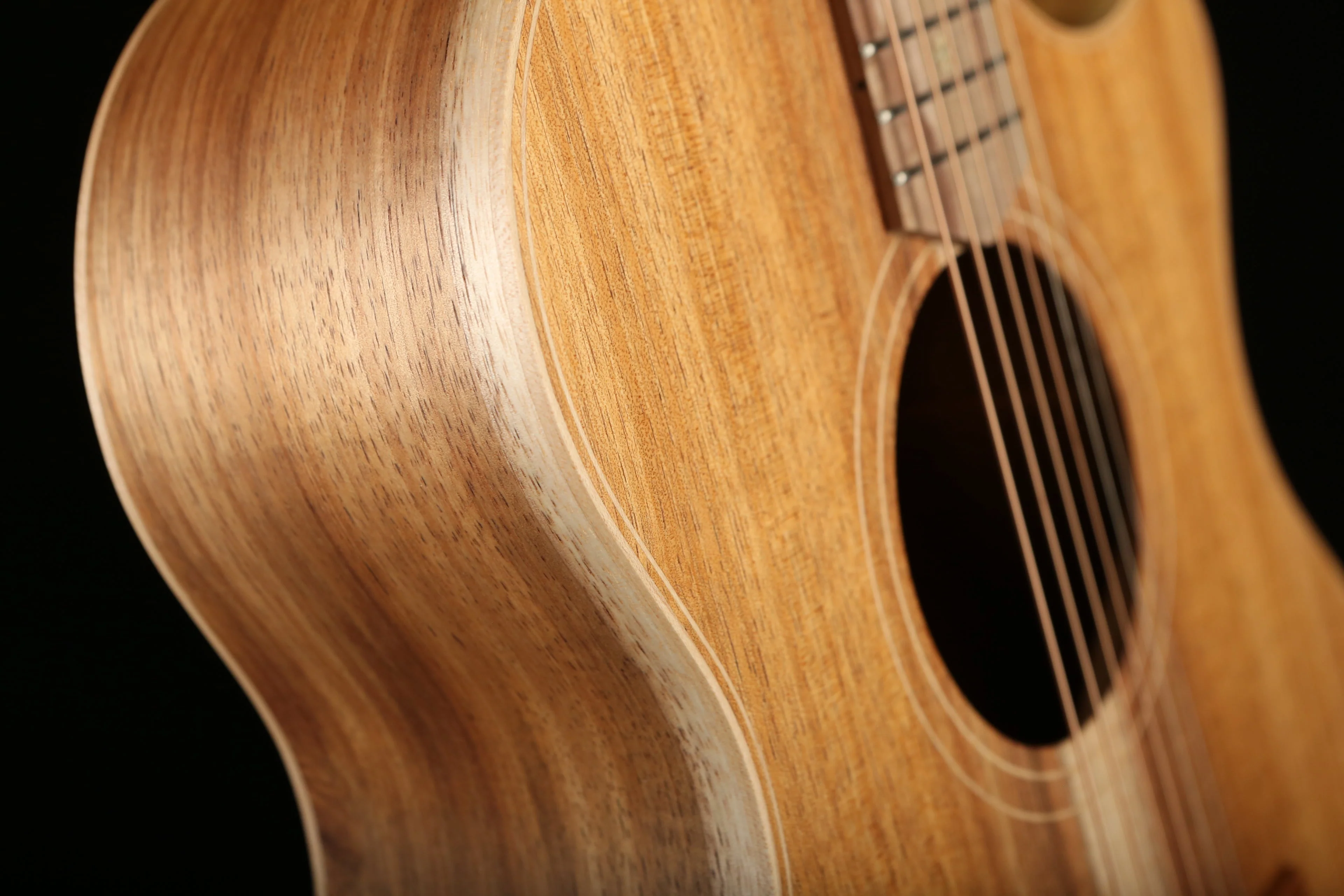 Cole Clark 'Angel' AN2EC  Blackwood / Blackwood Acoustic Electric Guitar - Image 7