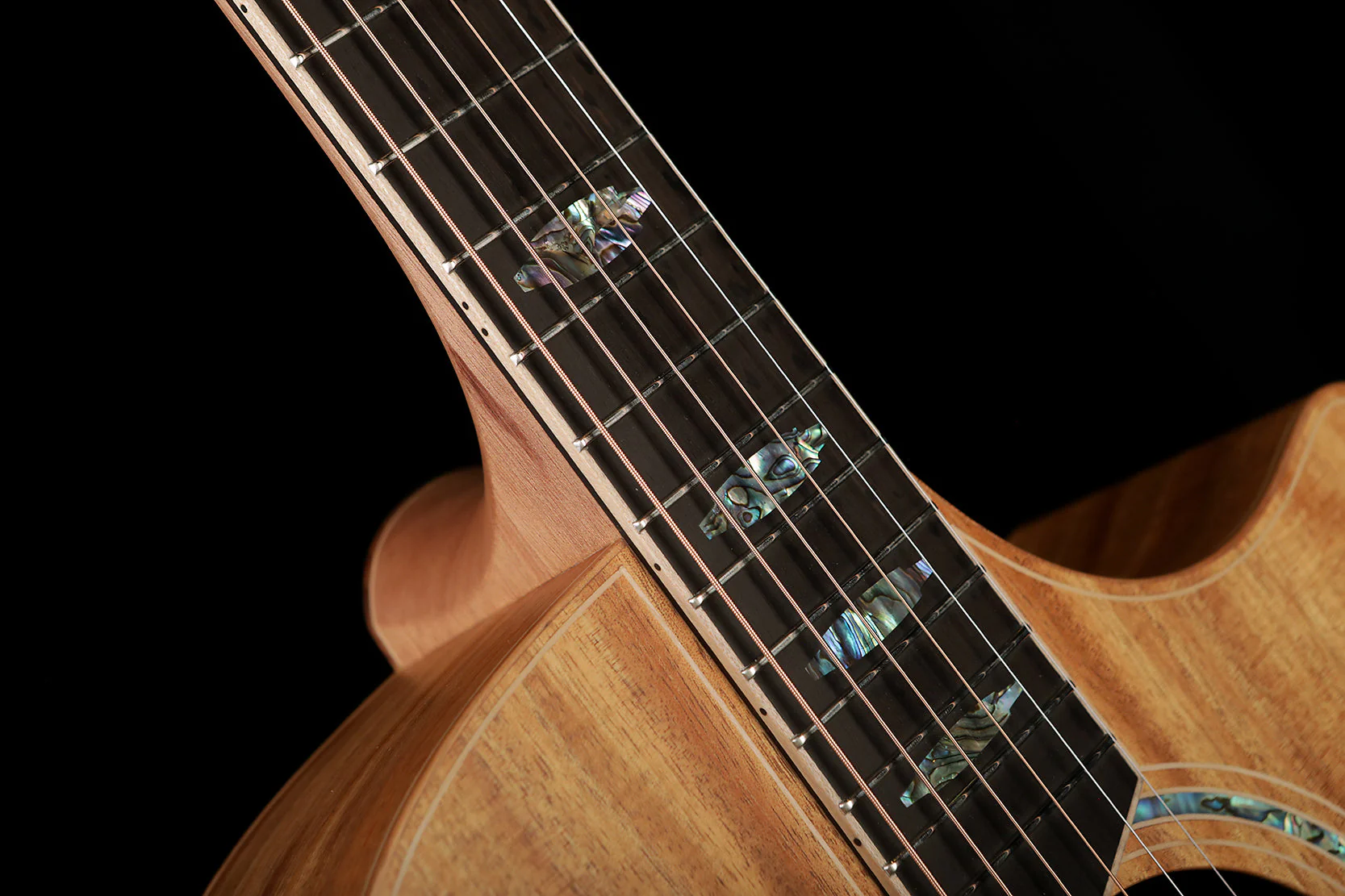 Cole Clark 'Angel' AN3EC-BLBL Blackwood / Blackwood Acoustic Electric Guitar - Image 7