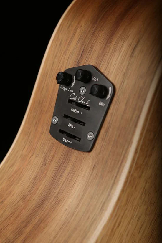 Cole Clark 'Fat Lady'  FL2EC Blackwood / Blackwood Acoustic Electric Guitar - Image 7