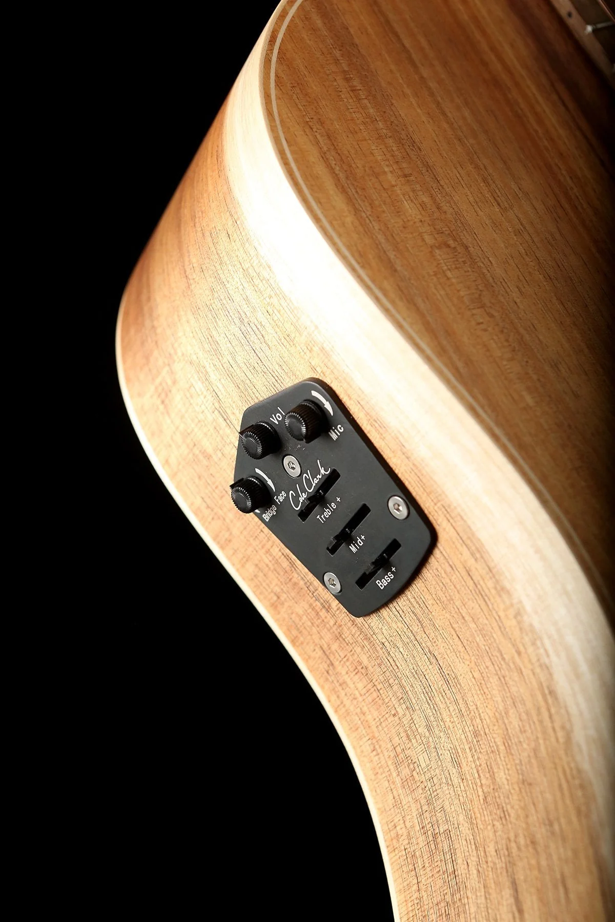 Cole Clark 'Fat Lady' FL2EC Blackwood / Blackwood Humbucker Acoustic Electric Guitar - Image 6