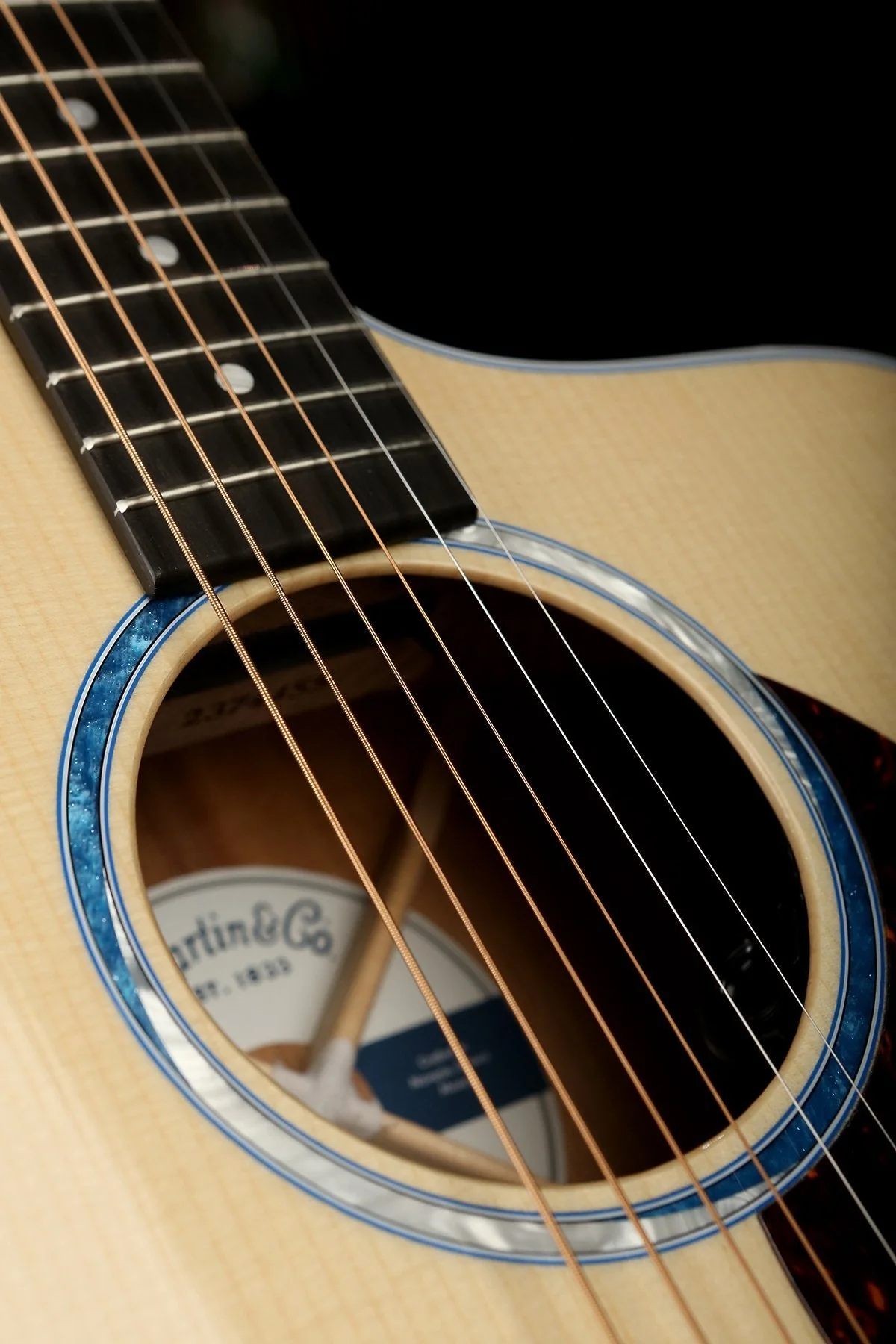 Martin SC-13E Acoustic Electric Guitar: Road Series - Image 4