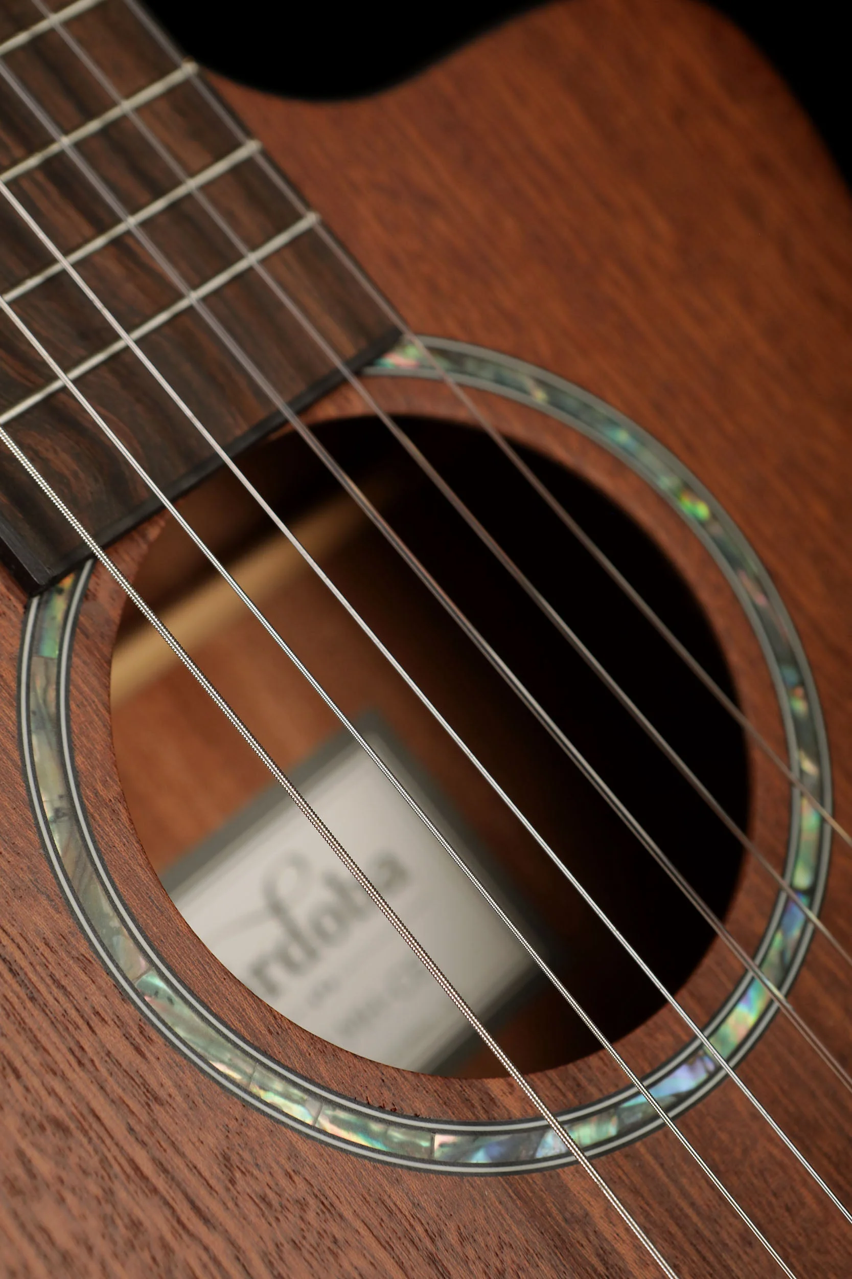 Cordoba Mini II MH-CE Mini Classical Electric Guitar - Image 3