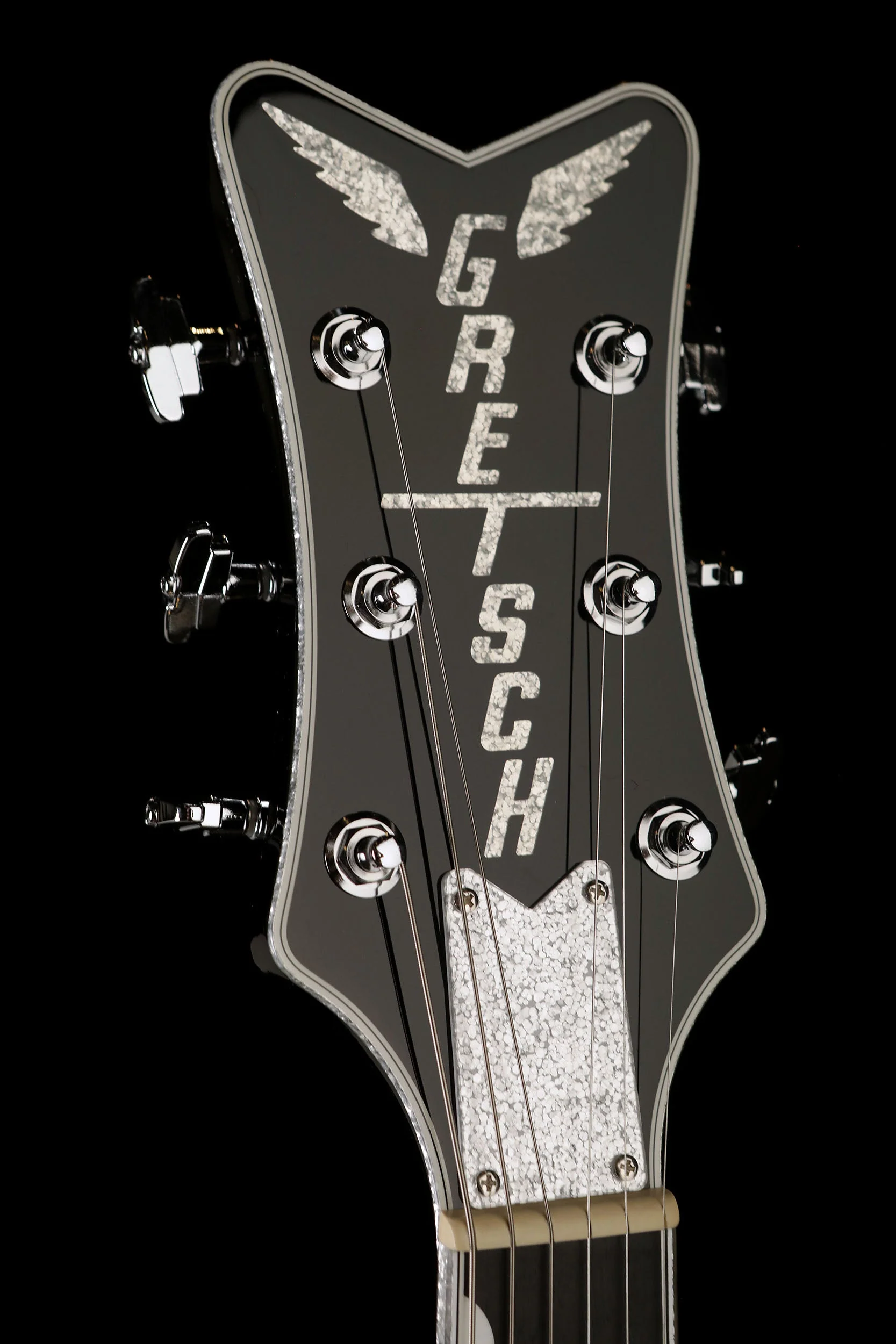 Gretsch G6636TSL Players Edition Silver Falcon Double-Cut with String-Thru Bigsby Electric Guitar - Image 12