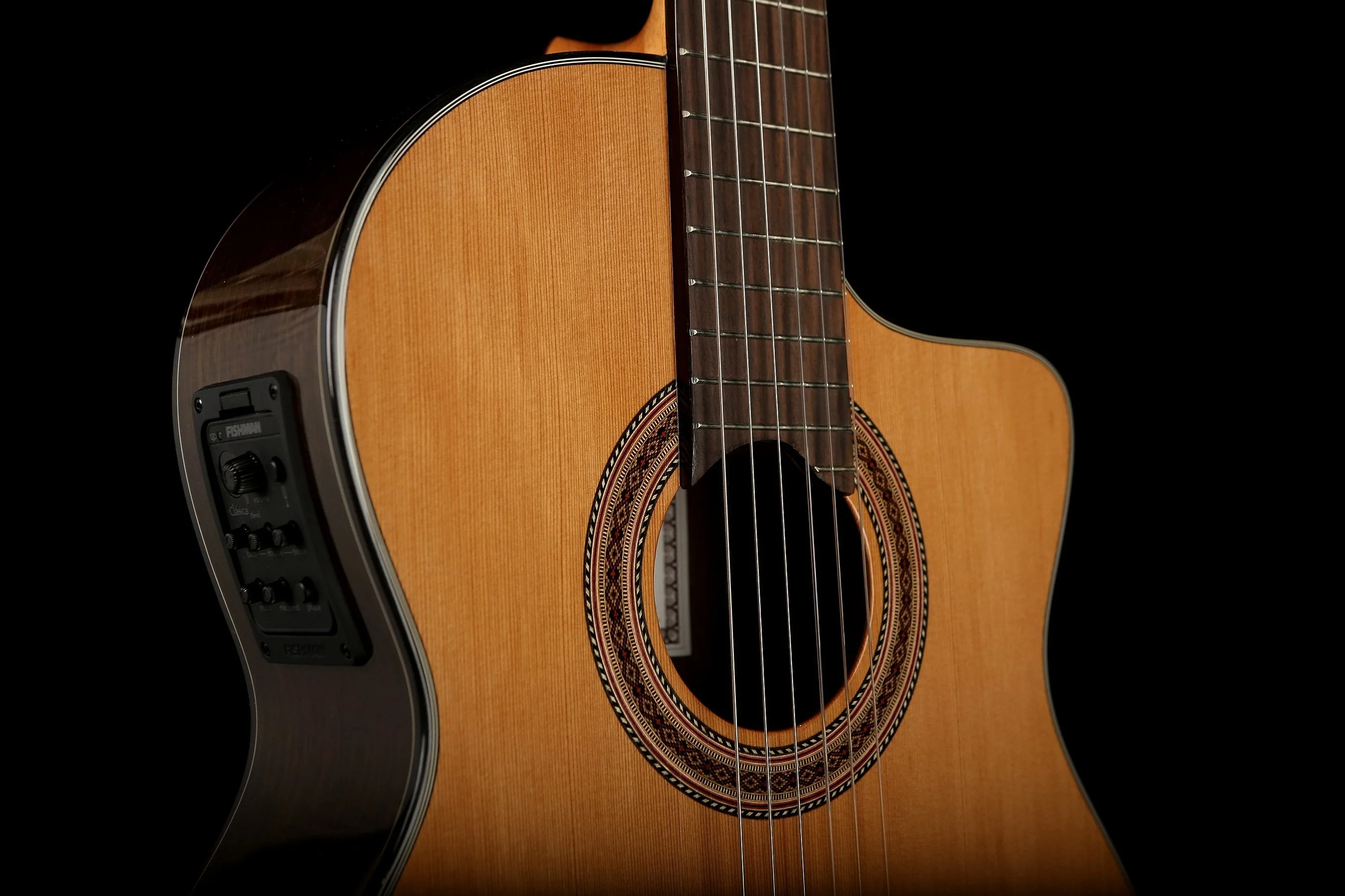 Katoh MCG50CEQ Classical Electric Guitar - Image 6