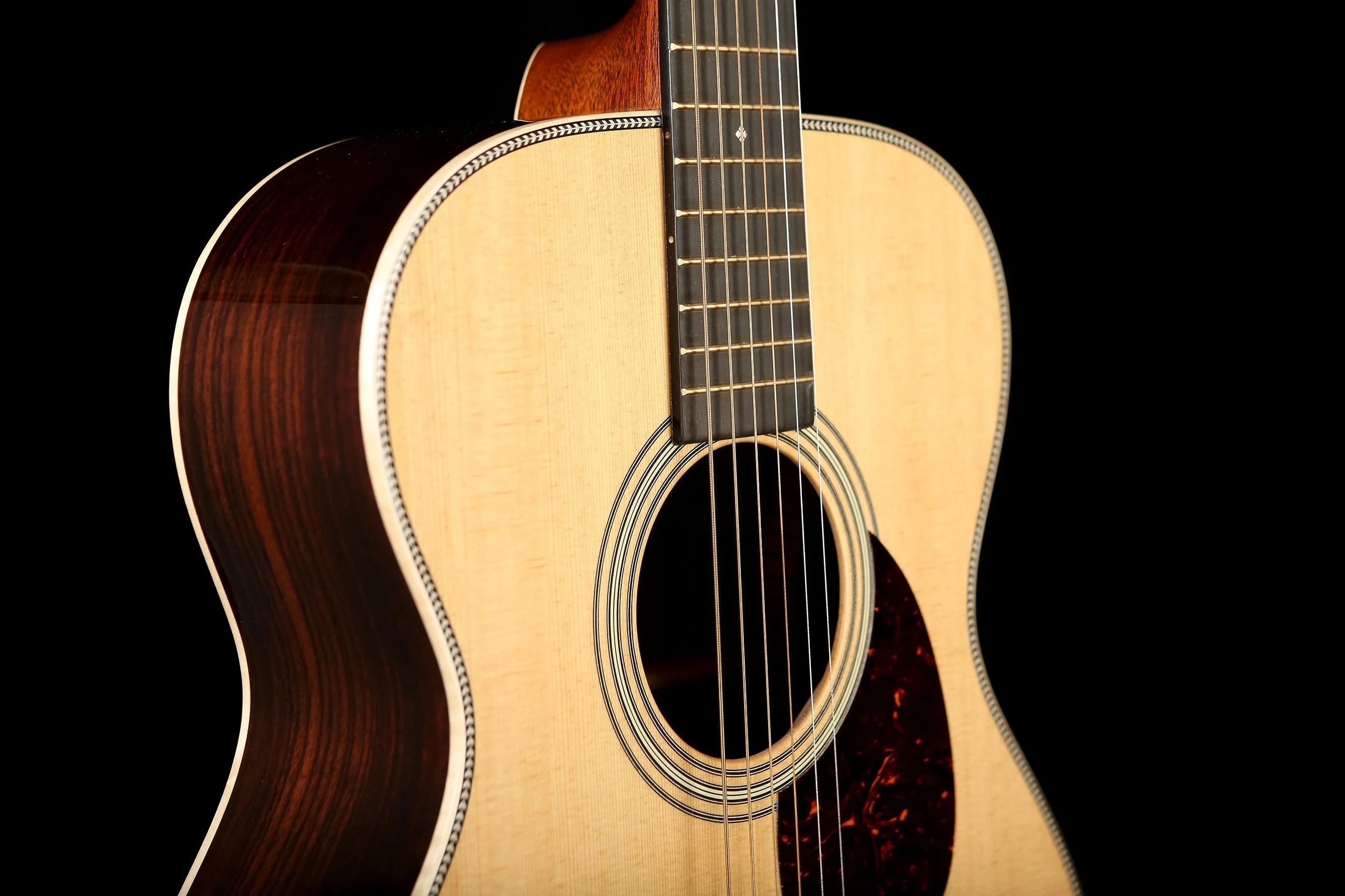 Martin OM-28 Modern Deluxe Acoustic Guitar - Image 3