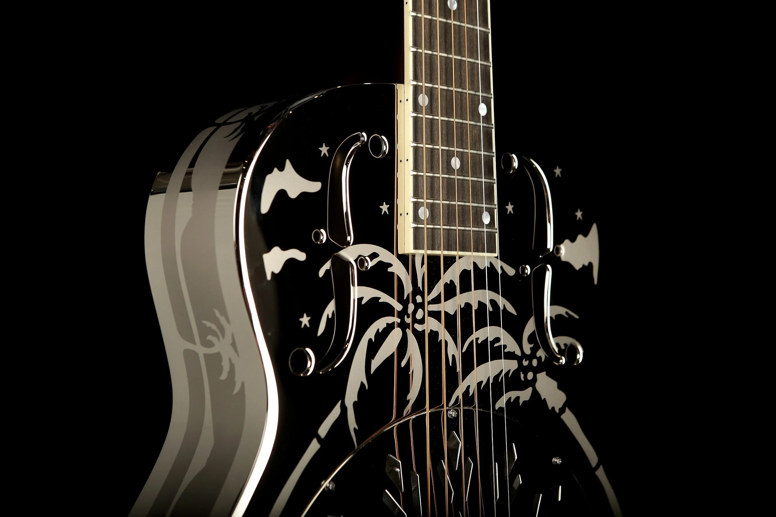 National Reso-Phonic Style O 14-Fret Steel Resonator Acoustic Guitar - Image 3