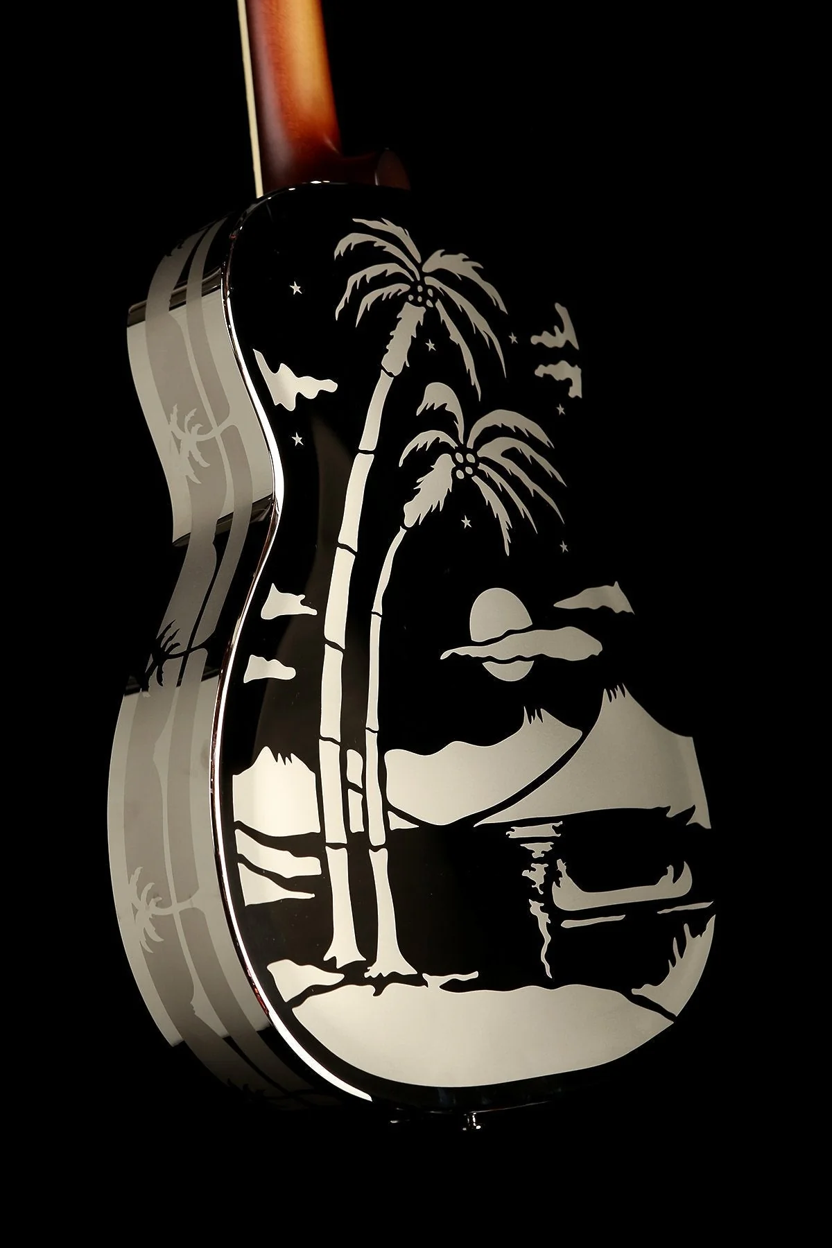 National Reso-Phonic Style O 14-Fret Steel Resonator Acoustic Guitar - Image 9