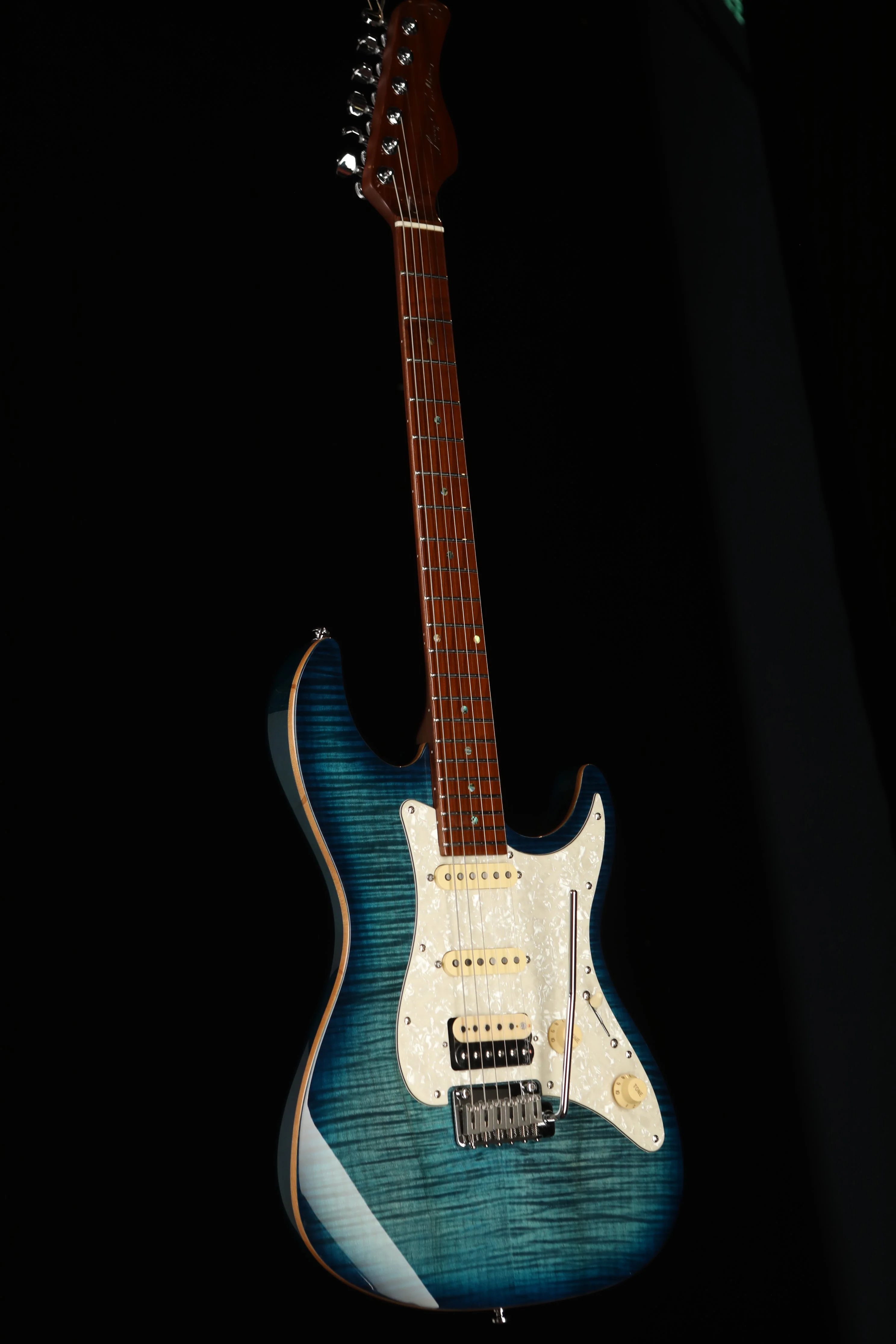 Sire S7 FM 'Trans Blue Flame Top' Larry Carlton Signature Electric Guitar