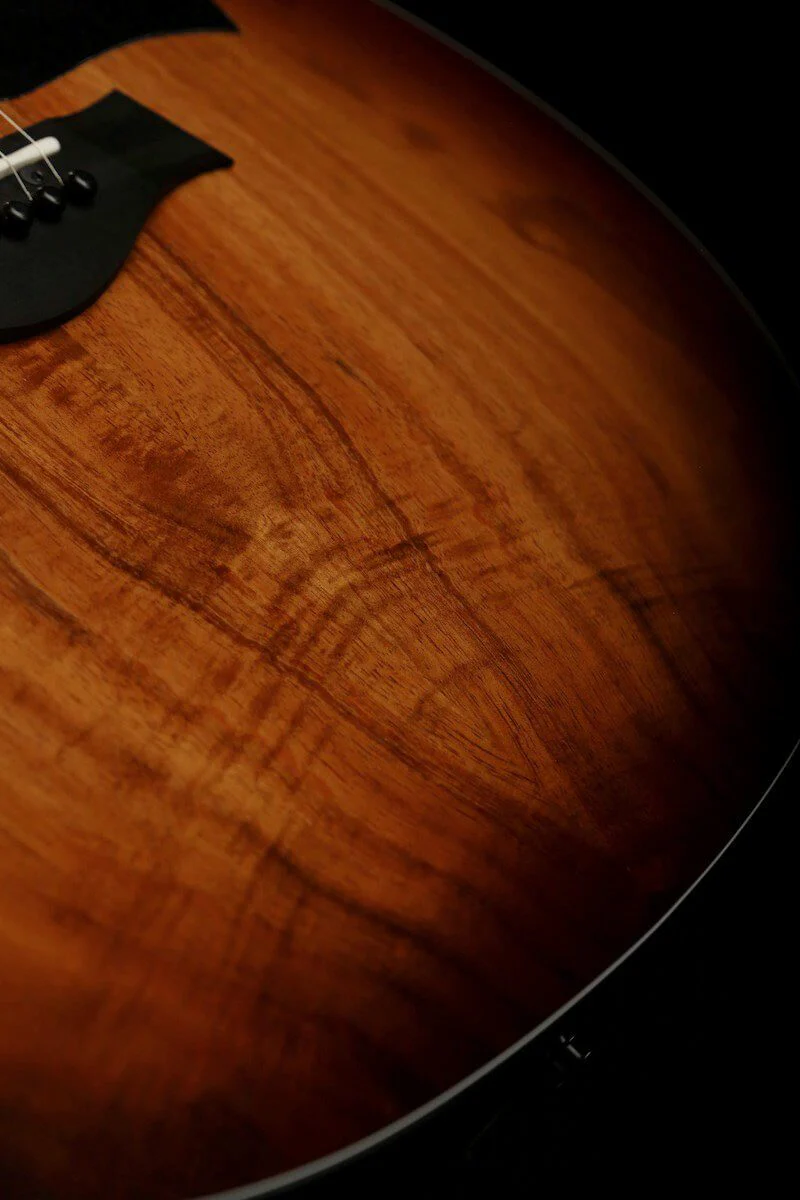 Taylor 224ce-K Koa DLX Acoustic Electric Guitar - Image 3