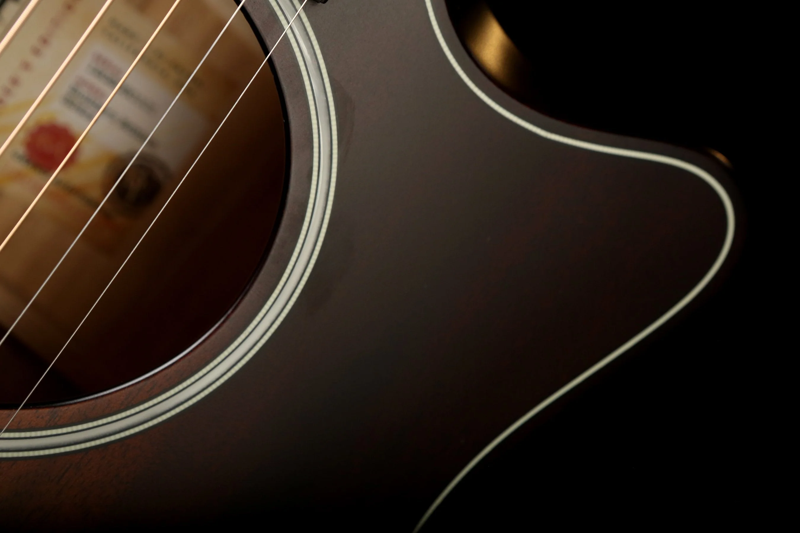 Taylor 324ce Builder's Edition V-Class Acoustic Electric Guitar - Image 6