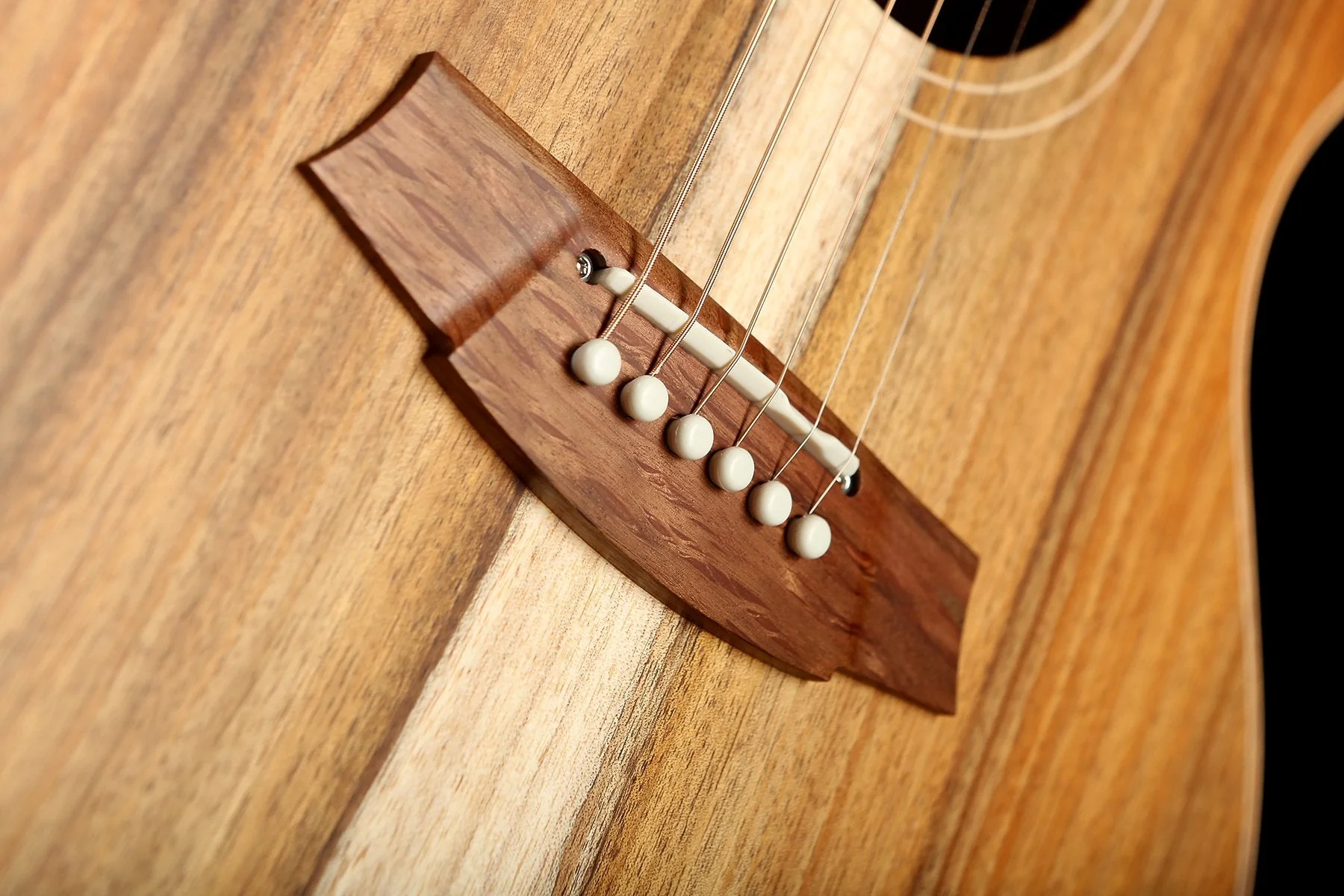 Cole Clark TL2EC-BLBL Thinline Blackwood / Blackwood Acoustic Electric Guitar - Image 4