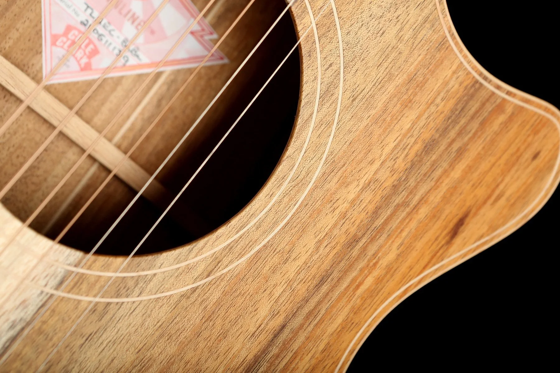 Cole Clark TL2EC-BLBL Thinline Blackwood / Blackwood Acoustic Electric Guitar - Image 5