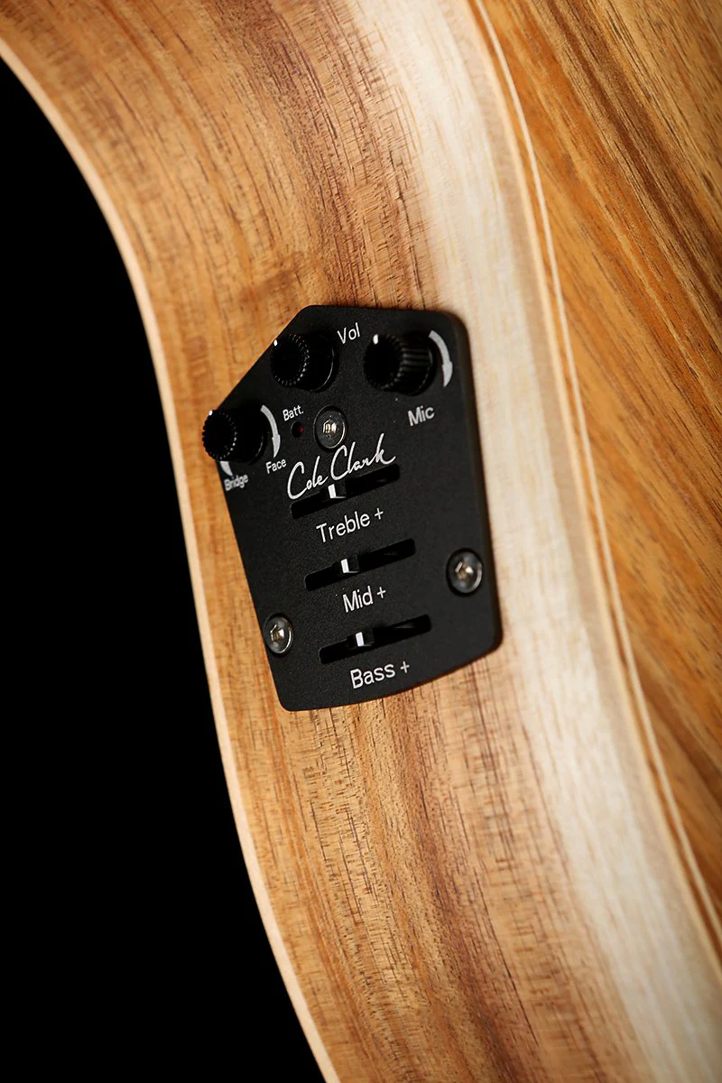 Cole Clark TL2EC-BLBL Thinline Blackwood / Blackwood Acoustic Electric Guitar - Image 6