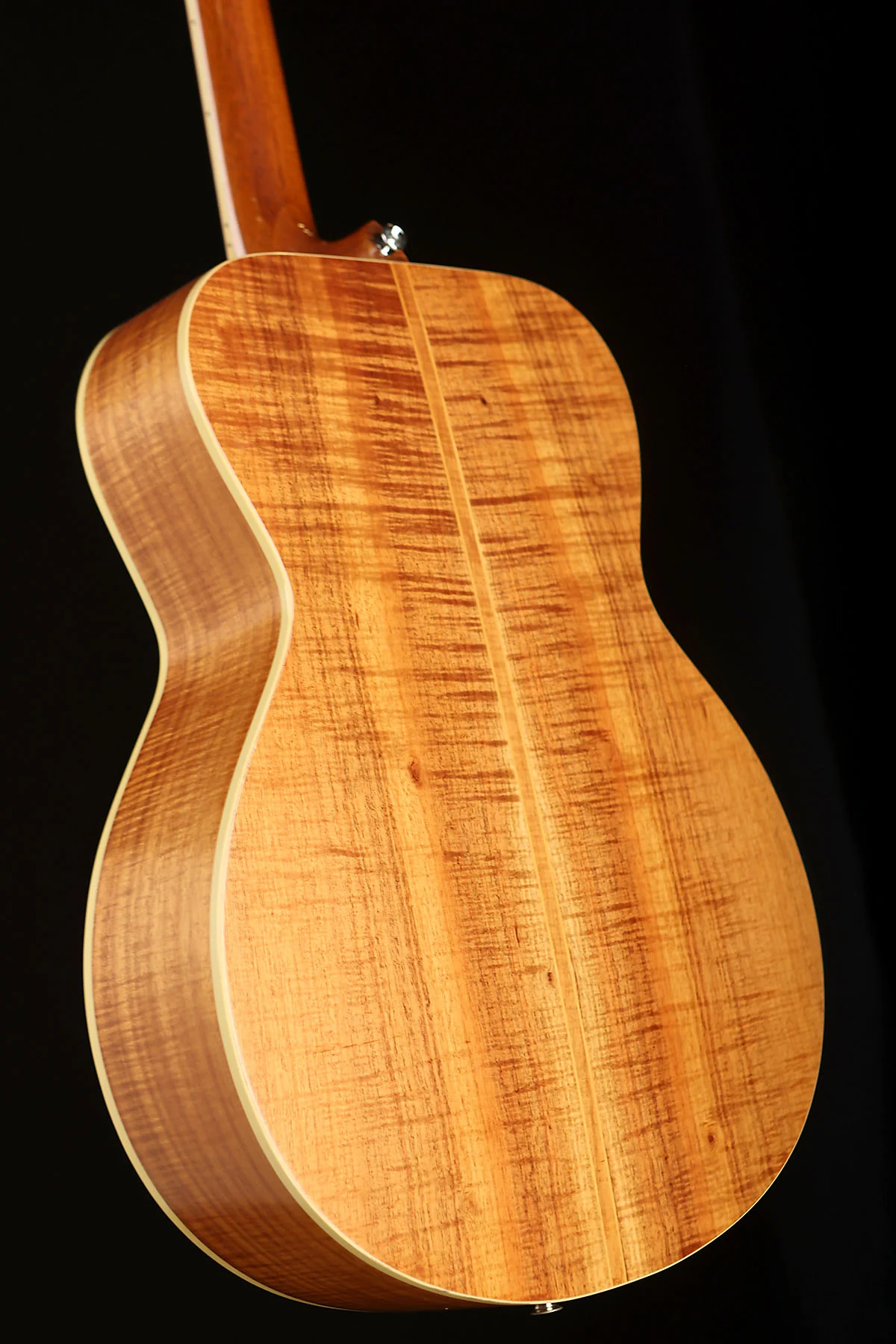 Woodtone Barry Kerr 000 Custom Left-Handed 'AAA Spruce / Fiddleback Blackwood' Preowned 1993 - Image 10
