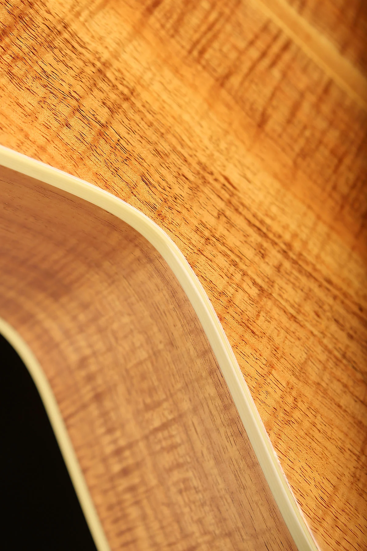 Woodtone Barry Kerr 000 Custom Left-Handed 'AAA Spruce / Fiddleback Blackwood' Preowned 1993 - Image 12